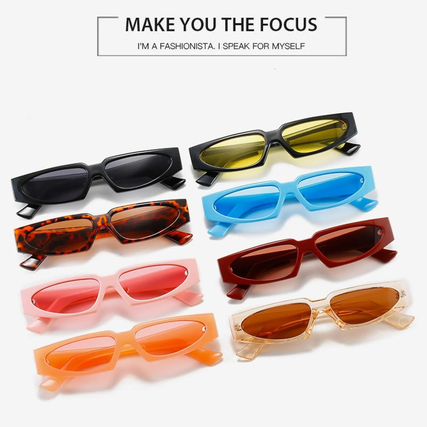 Classic Retro Rectangle Sunglasses Women Men Fashion Small Frame Eyewear Uv400