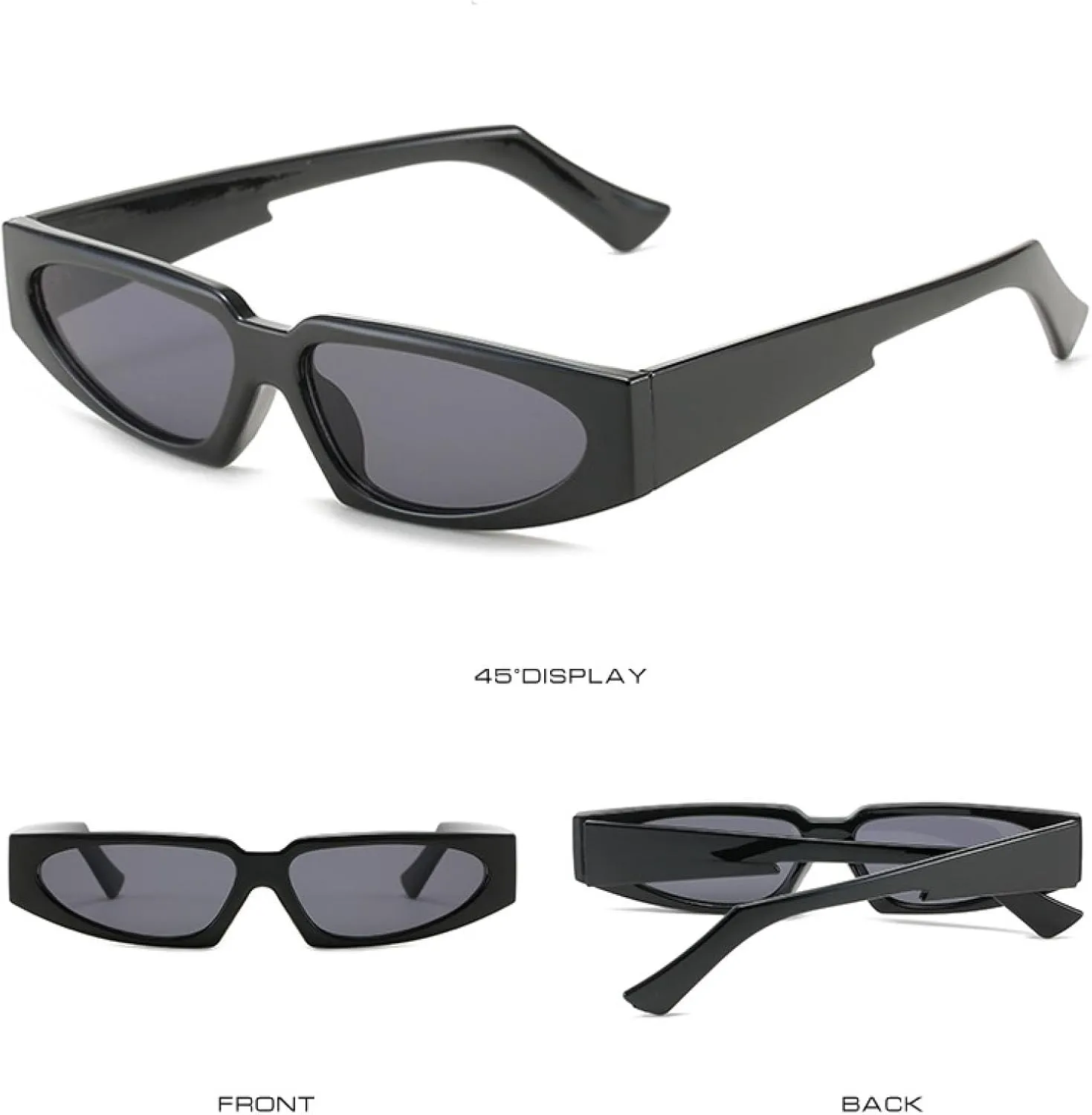 Classic Retro Rectangle Sunglasses Women Men Fashion Small Frame Eyewear Uv400