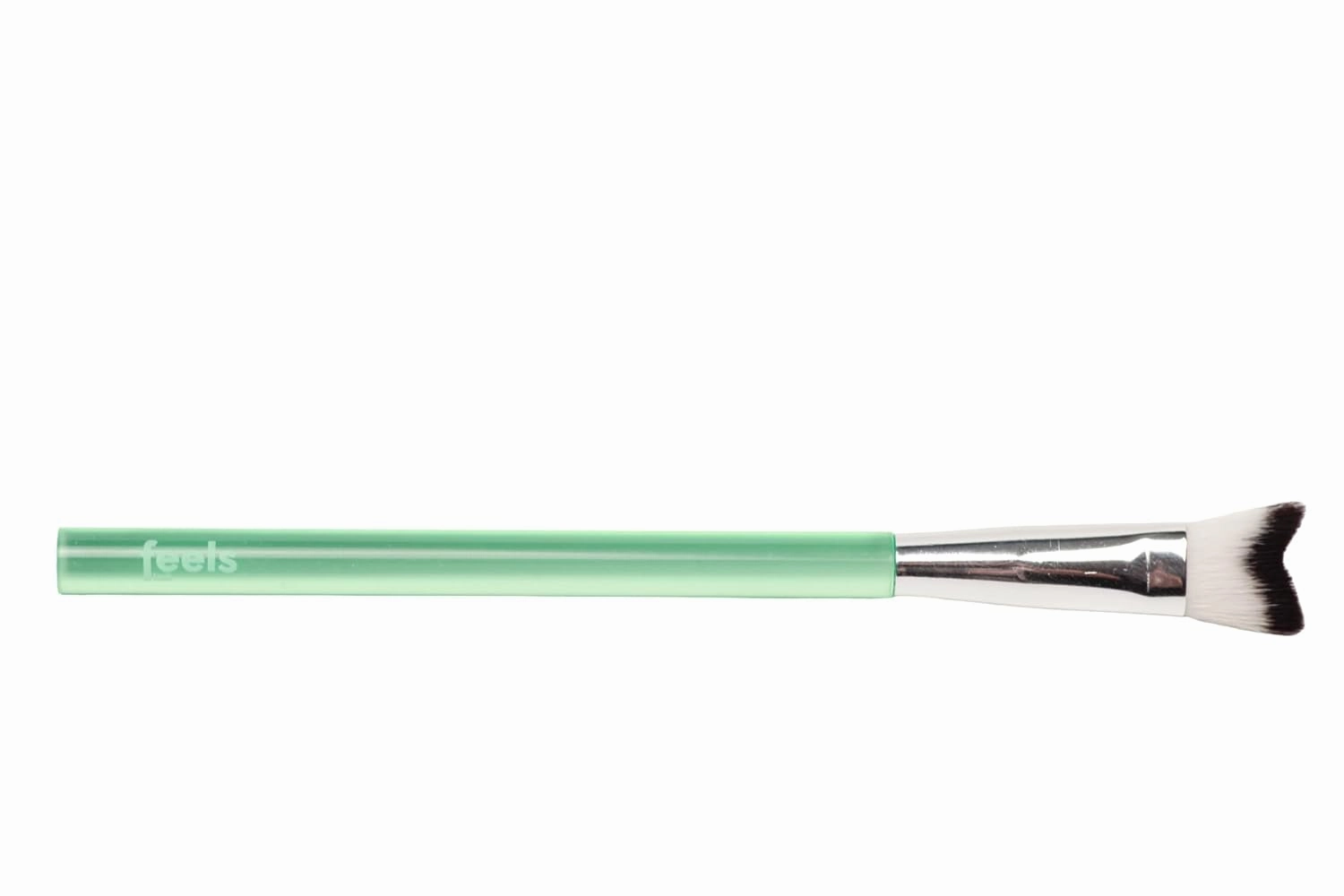 Cleansing Brush Eyelash Extension Shampoo Brush Soft Curved Bristles (Green, 10 Pack)