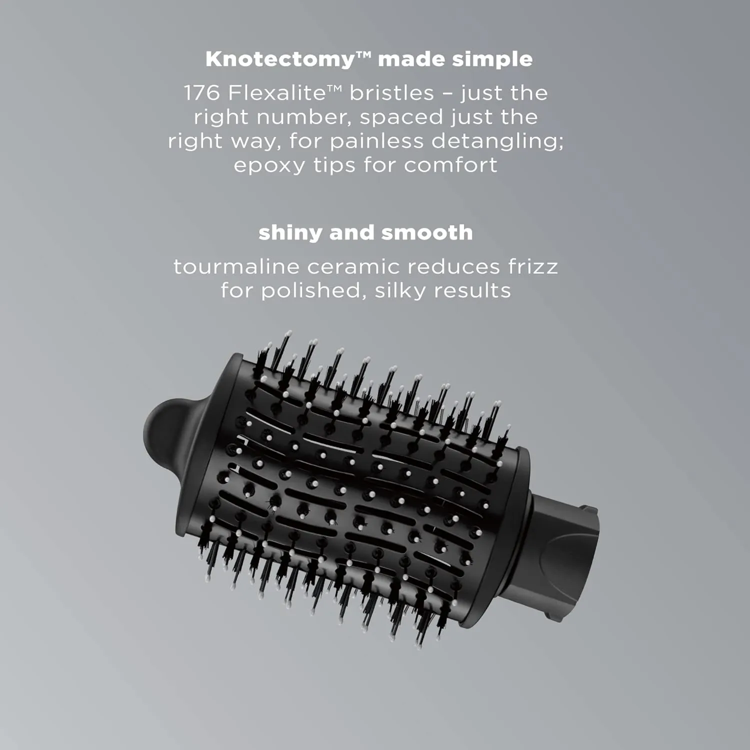 Conair INFINITIPRO BY CONAIR Large Oval Brush, Create Glam Waves on Medium to Long Hair, Compatible with INFINITIPRO BY CONAIR The Knot Dr. Dryer Brushes