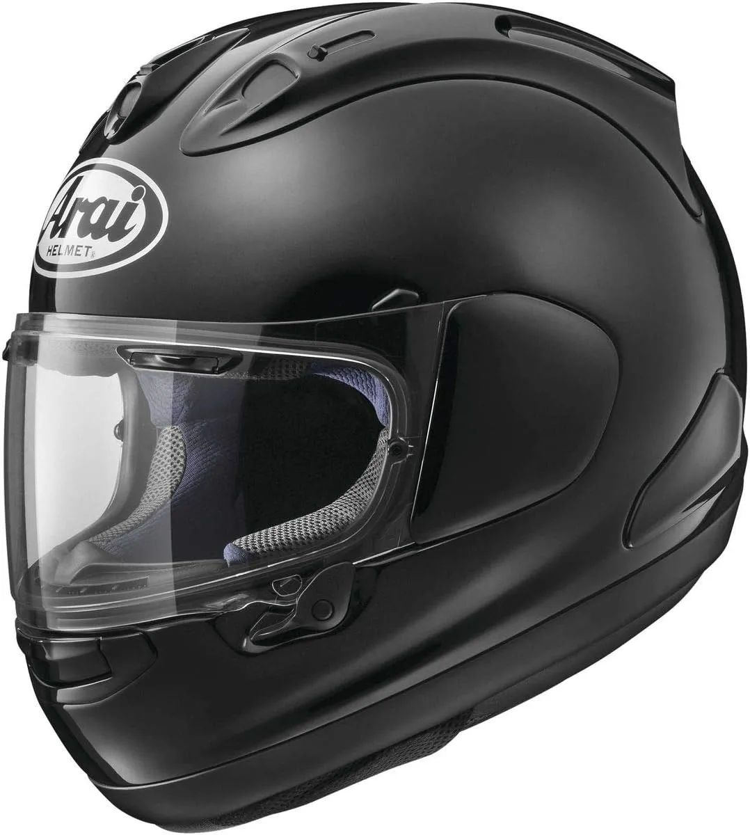 Corsair-X Solid Adult Street Motorcycle Helmet - Black/X-Small