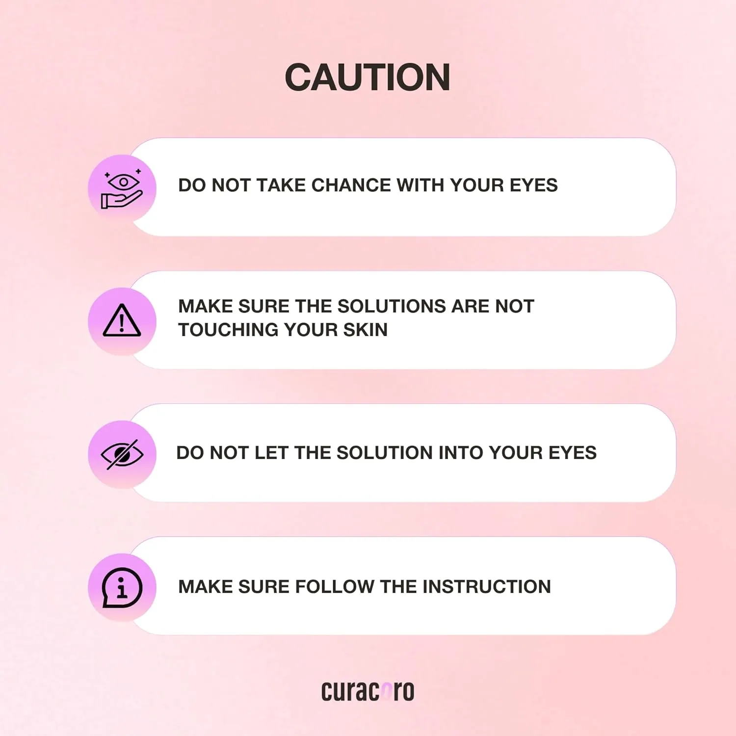 Curacoro Lash Lift Perm Lotion - Professional Eyelash Perm Kit, Semi-Permanent Lash Curling, Nourishing Collagen, Hygiene Safe & Easy to Clean, Professional Use (Step 2)