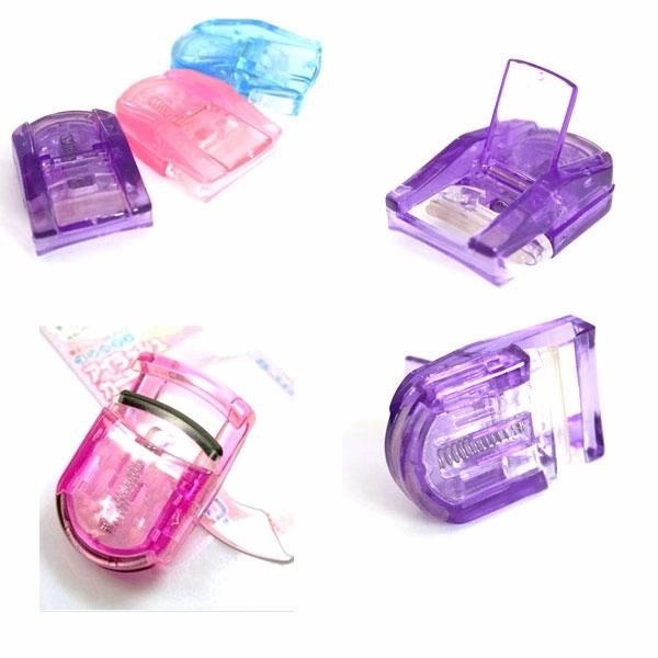 Cute Mini Portable Eyelash Curler Lashes Curling Tool Random Delivery