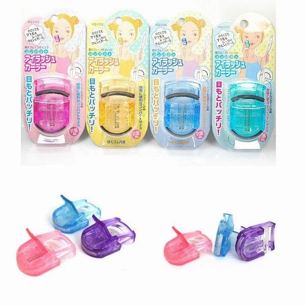 Cute Mini Portable Eyelash Curler Lashes Curling Tool Random Delivery