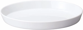 Delicaware 15.5 Oban Baker | Oval Plate, Large, 16.9 x 11.0 x 2.0 inches (40.3 x 27.8 x 5 cm), 6.6 oz (1,863 g)