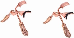 Didiseaon 2pcs Eyelash Curler -Skid Handle Mini for Easy Use Makeup Accessory for All Eye Shapes Design for Personal and Finish