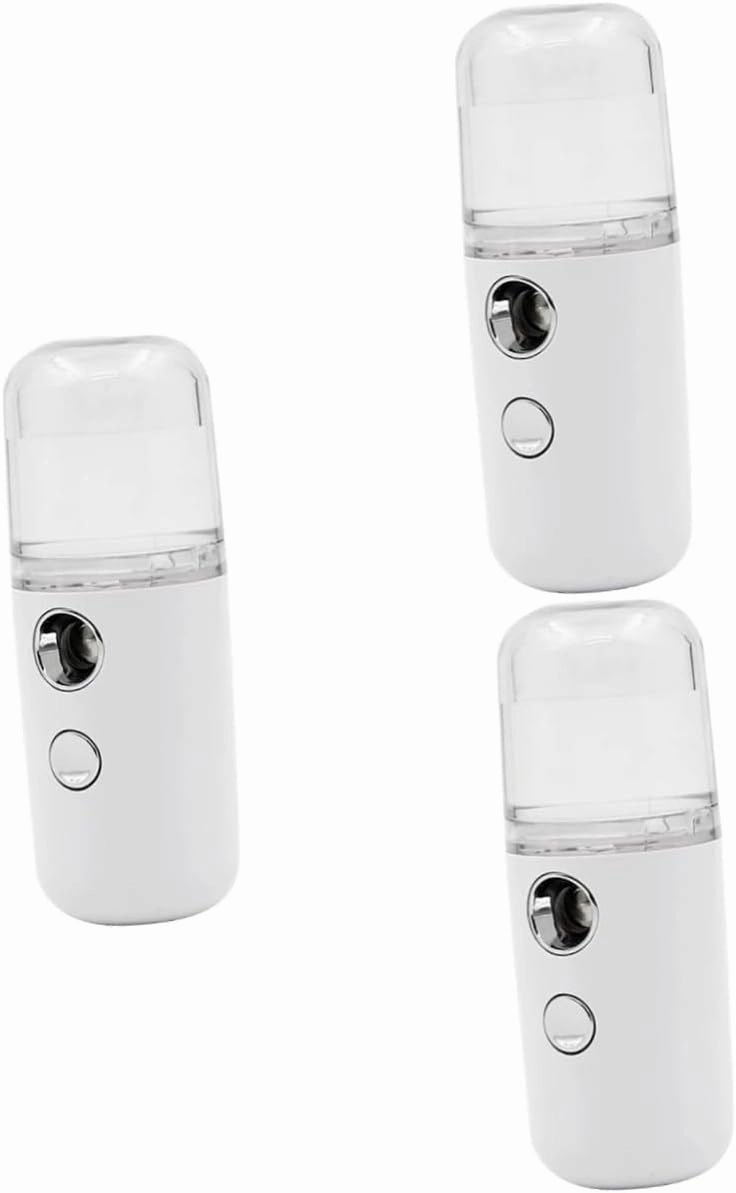 Didiseaon 3pcs Mini Humidifier Portable Skin Moistener Handheld Water Replenisher Nano Spray for Hydration for Home Use Routine