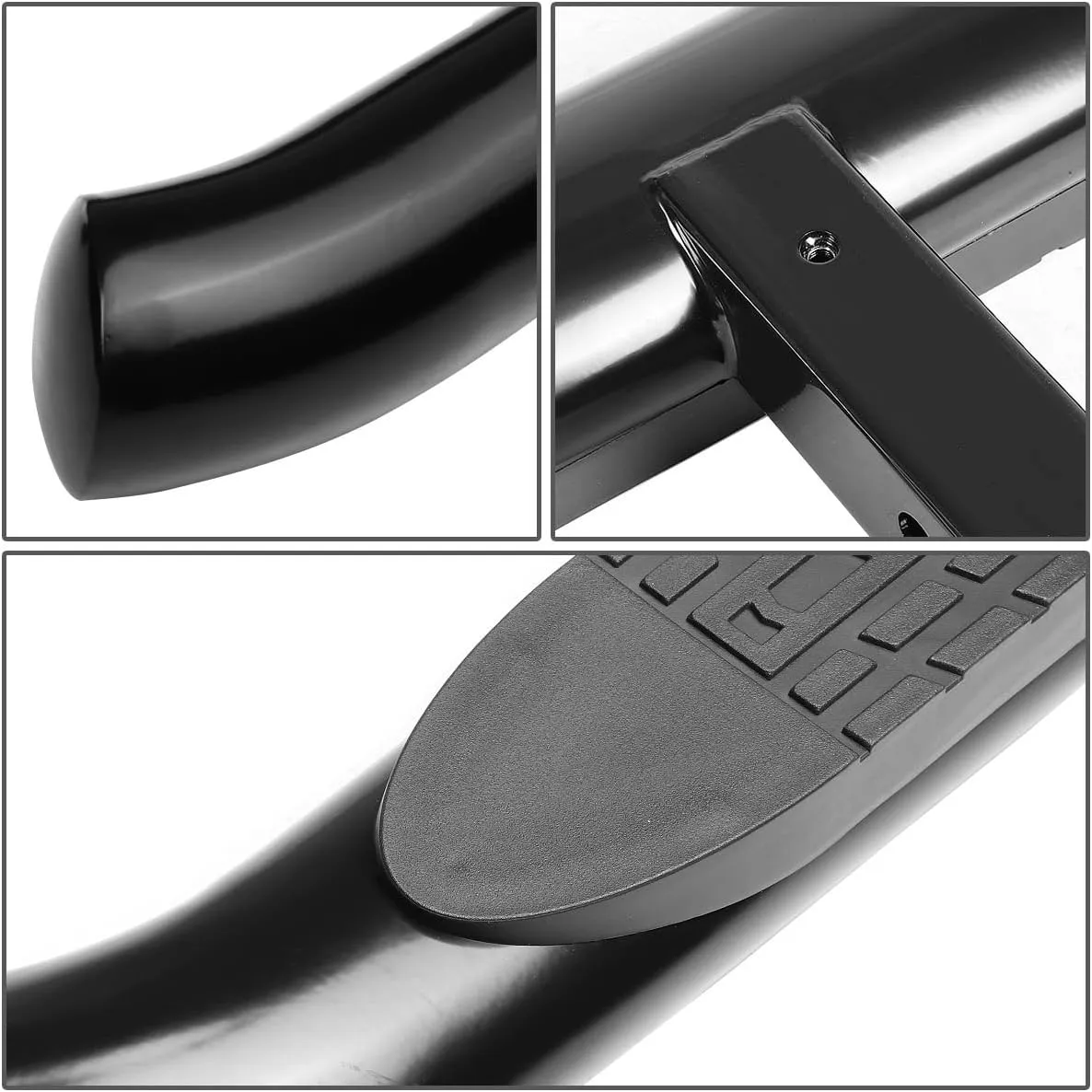 DNA MOTORING HITST-2-4O-111-BK-T1 Class III 4" Oval Hitch Step,Black