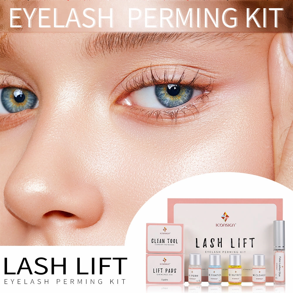Dropshipping ICONSIGN Lash Lift Kit Lash Lifiting Eyelash Perming Kit Lash Curling Enhancer Eyes Makeup Tools