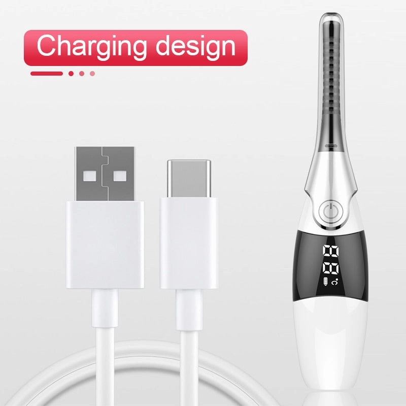 Electric Eyelash Curler Heated Eyelashes Curling Beauty Makeup Tool