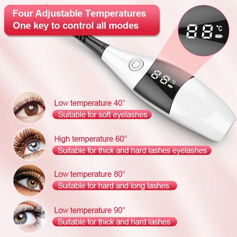 Electric Eyelash Curler Heated Eyelashes Curling Beauty Makeup Tool