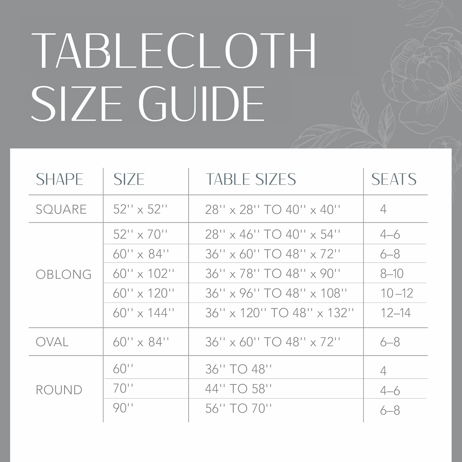 Elrene Home Fashions Mesa Marble Water- and Stain-Resistant Vinyl Tablecloth with Flannel Backing, 60 Inches X 120 Inches, Rectangle, Black