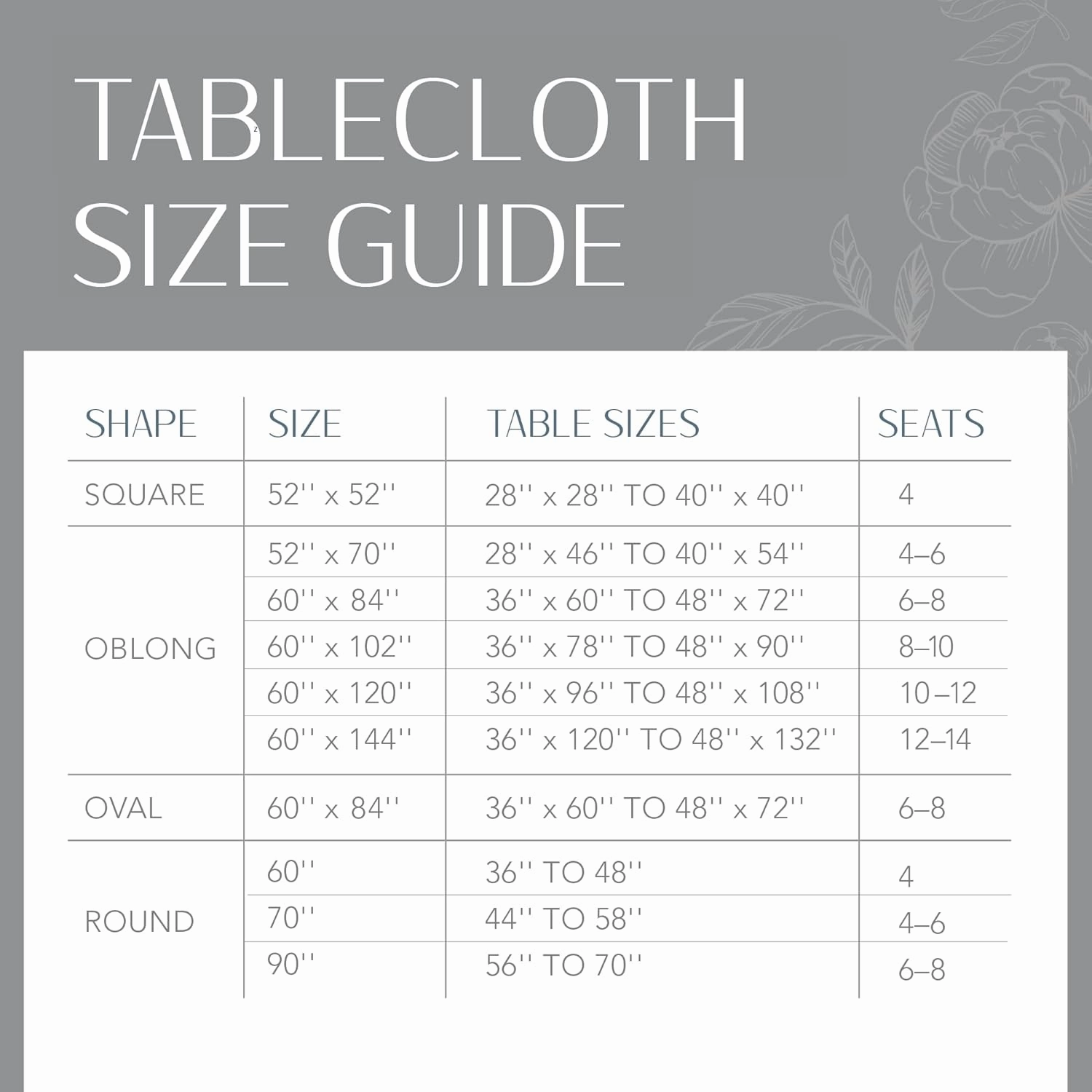 Elrene Home Fashions Mesa Marble Water- and Stain-Resistant Vinyl Tablecloth with Flannel Backing, 60 Inches X 84 Inches, Rectangle, Black