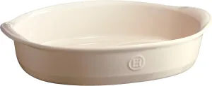 Emile Henry The Right Dish Oval Baking Dish 13.8 x 8.8 x 3|Clay