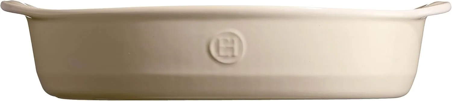 Emile Henry The Right Dish Oval Baking Dish 13.8 x 8.8 x 3|Clay