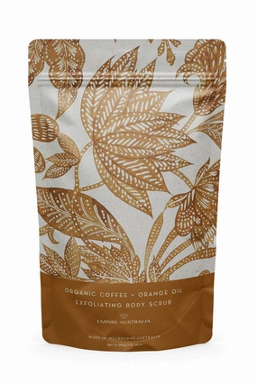 Empire Australia Exfoliating Body Scrub -Ground Coffee & Orange oil