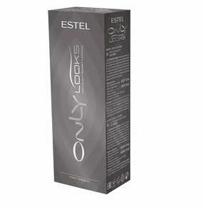 ESTEL ONLY LOOKS Professional Eyebrow Eyelash Tint Dye (Graphite)