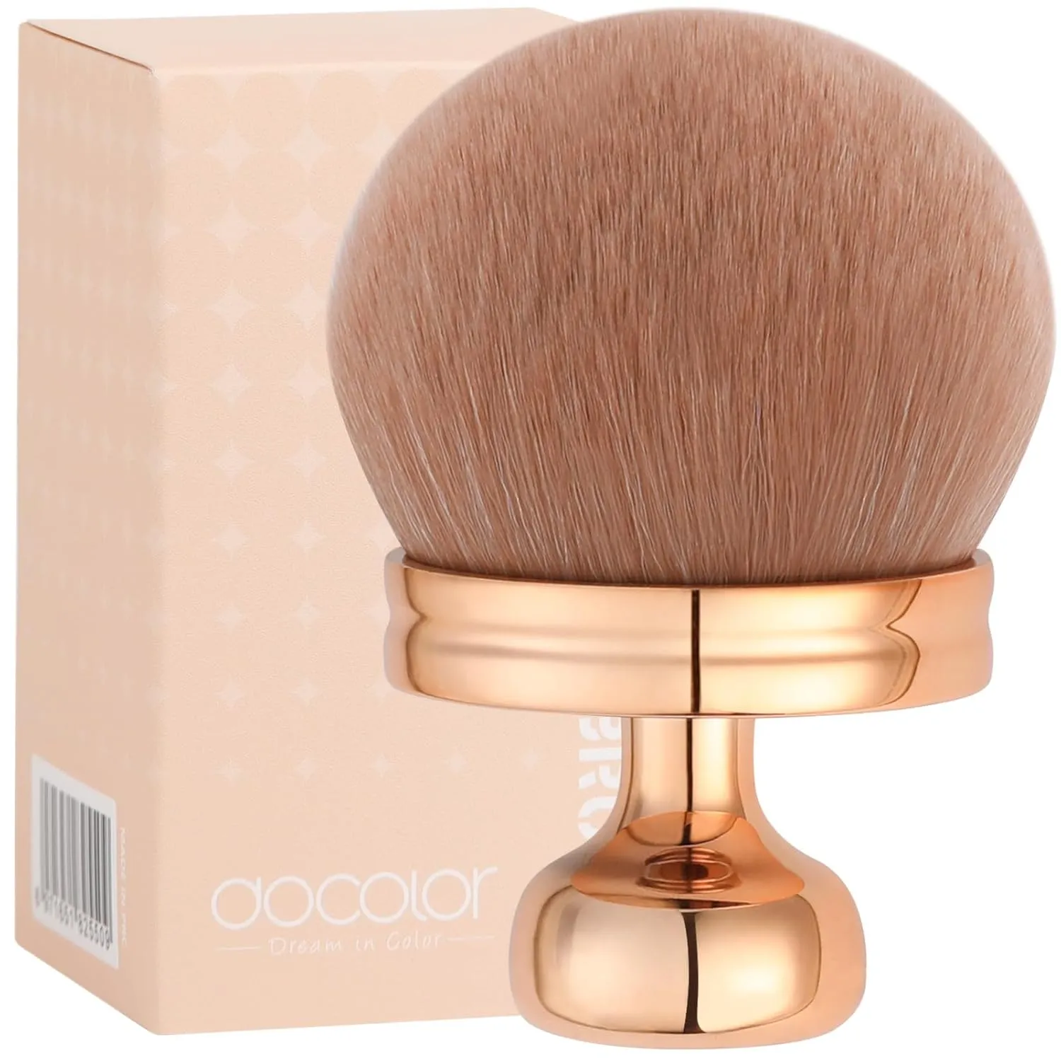 Extra Large Body Makeup Brush For Self Tanner, Leg Makeup &Bronzer Blend, Kabuki Brush Provides More Even &Pretty Application, Sunscreen Face& Back Makeup Brush, Wet&Dry Use- Purple