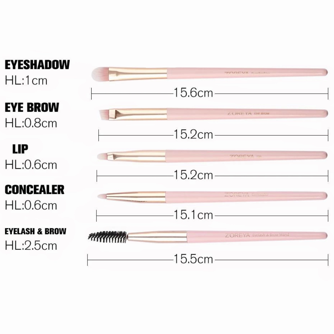 Eye Design Deluxe Pointed Tail Brushes
