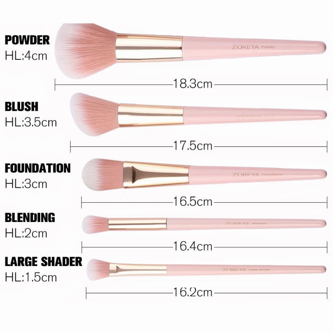 Eye Design Deluxe Pointed Tail Brushes
