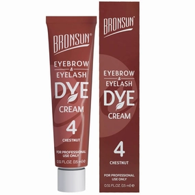Eyebrow & Eyelash Defining Gel Chestnut #4-0.51 Fl.Oz. 15 ml – Enhances Brow & Lash Appearance, Long-Lasting Formula