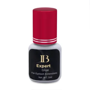 Eyelash Extension Glue 1PCS Ibeauty IB Expert Glue 5ml | 1-2 Sec Dry Time | 5-6 Weeks Retention | Black Adhesive Supplies for Professional Use