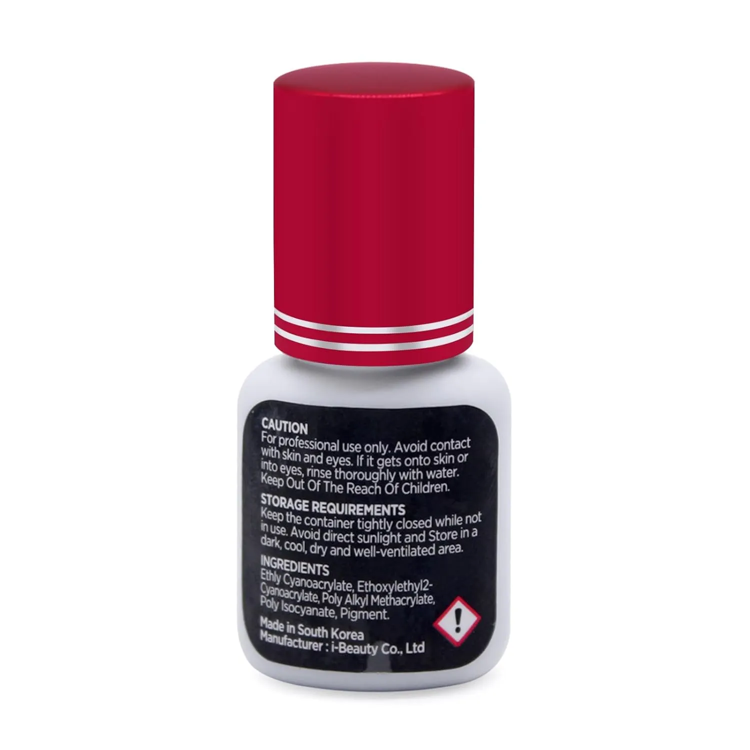 Eyelash Extension Glue 1PCS Ibeauty IB Expert Glue 5ml | 1-2 Sec Dry Time | 5-6 Weeks Retention | Black Adhesive Supplies for Professional Use