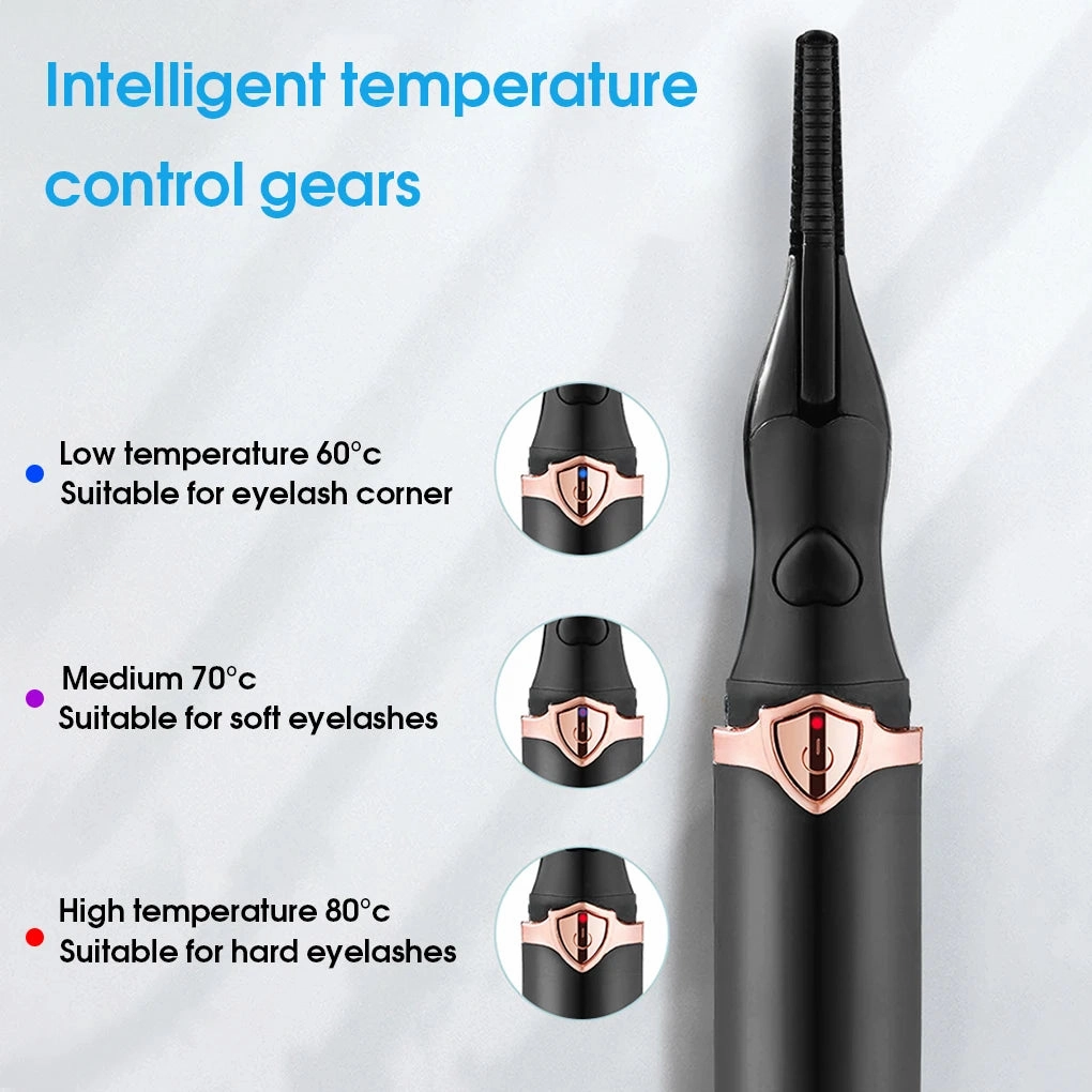 Eyelash Brush Practical ABS Exquisite Eyelash Makeup Tools for Women Electric Eyelash Curler Eyelash Tool