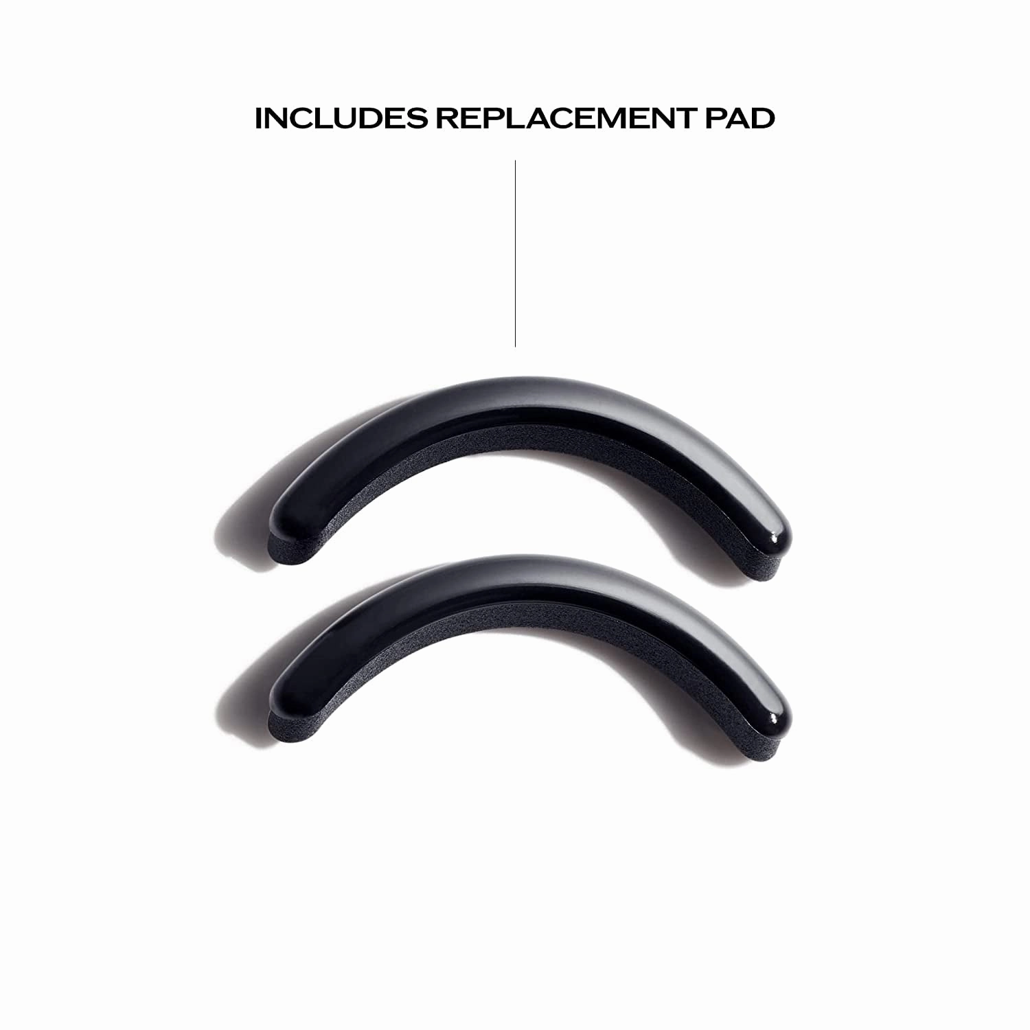 Eyelash Curler - Crimps & Curls Lashes for Perfect, Eye-Framing Fringe - Gentle & Safe - Includes Replacement Pad