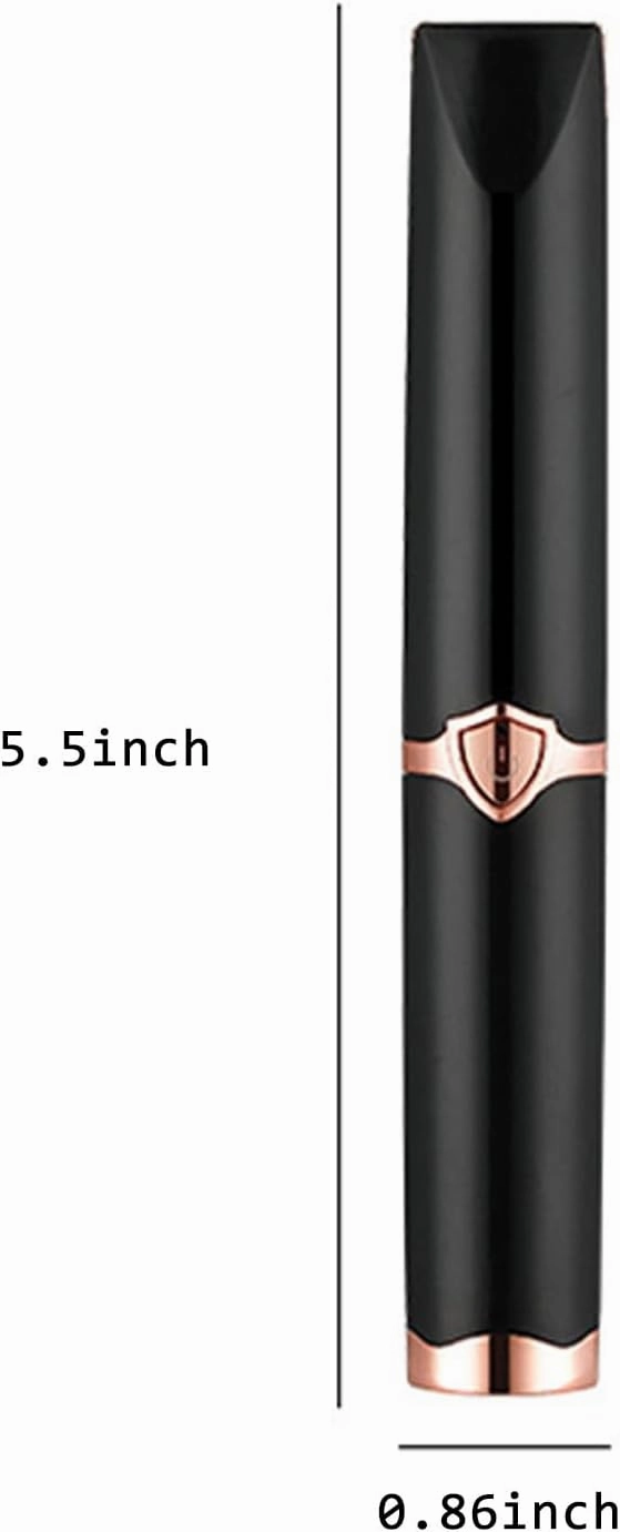 Eyelash Curler, Electric, Mini USB Rechargeable, Portable, Black, White