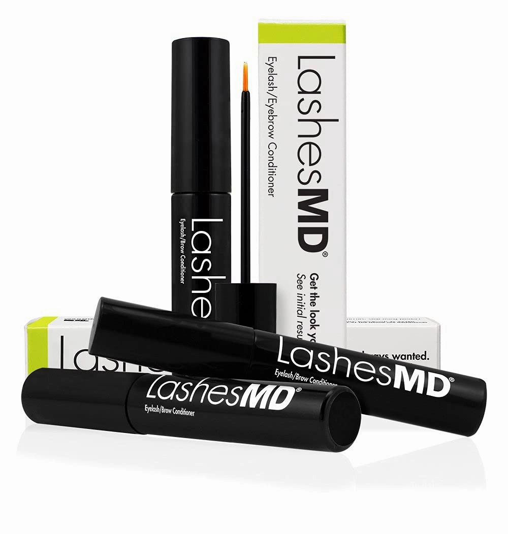 Eyelash Growth Serum & Eyelash Conditioner for Naturally Fuller Looking Eyelashes and Eyebrows In As Little As Four Weeks