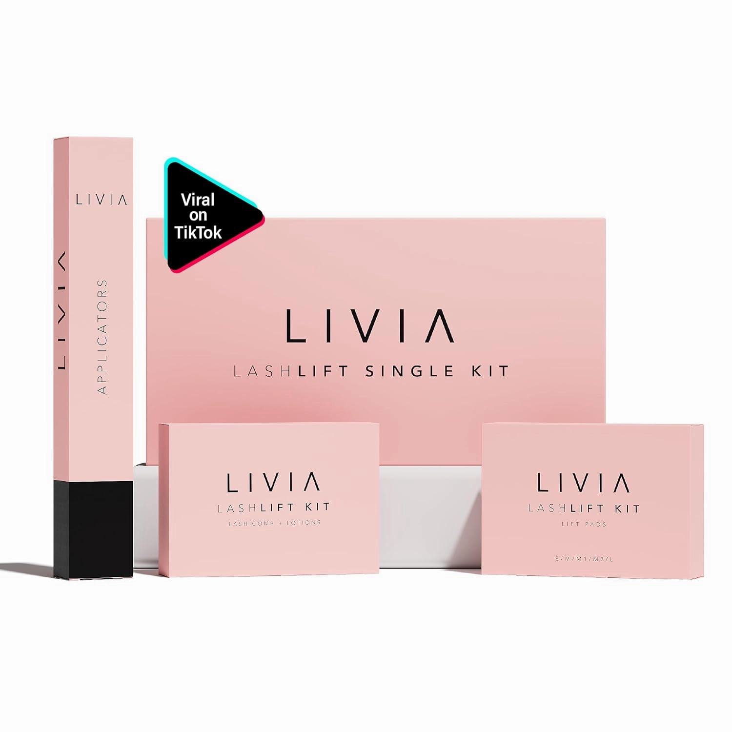 Eyelash Lift Kit - Made in USA - Perfectly Curled Lashes for 8 Weeks - Easy DIY -Professional Semi-Permanent Lifting - Advanced Lash Lift Kit for Salon-Quality Curls at Home