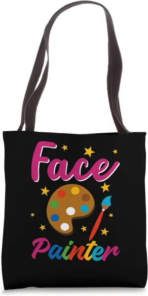 Face Painter Funny Makeup Artist Joke Esthetician Beautician Tote Bag