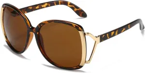 Fashion Large Frame Oval Sunglasses Women Retro Luxury Sun Glasses Male Travel Driving Shades Uv400