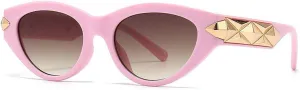 Fashion Small Cat Eye Sunglasses Women Luxury Vintage Cateye Sun Glasses for Ladies Uv400 Trending Sunglass