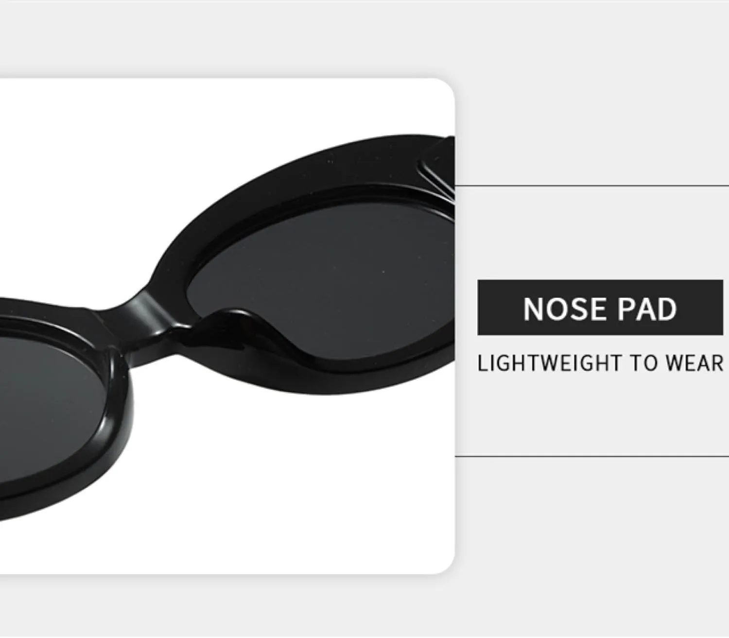Fashion Sunglasses Retro Oval Frame Sunglasses for Men and Women Tidal Uv Protection