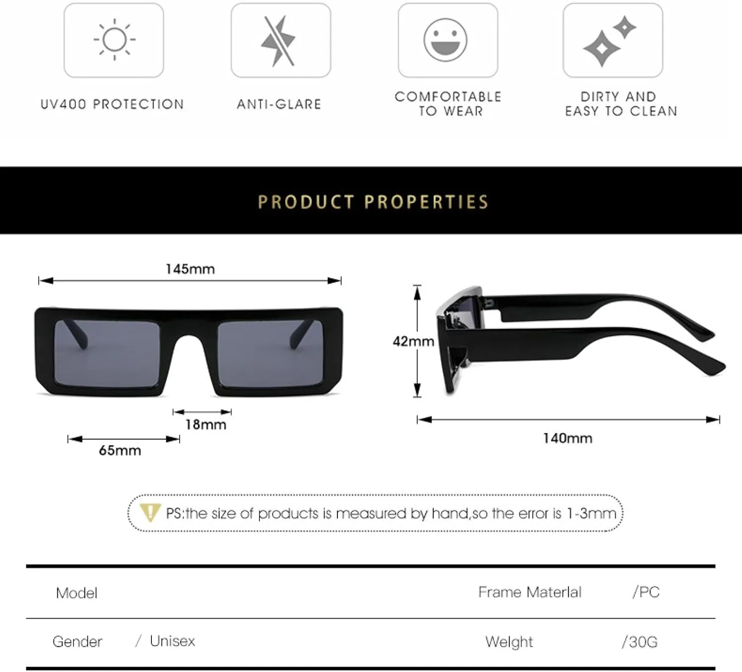 Fashion Sunglasses Women Men Retro Luxury Small Frame Shades Summer Traveling Eyeglasses Uv400