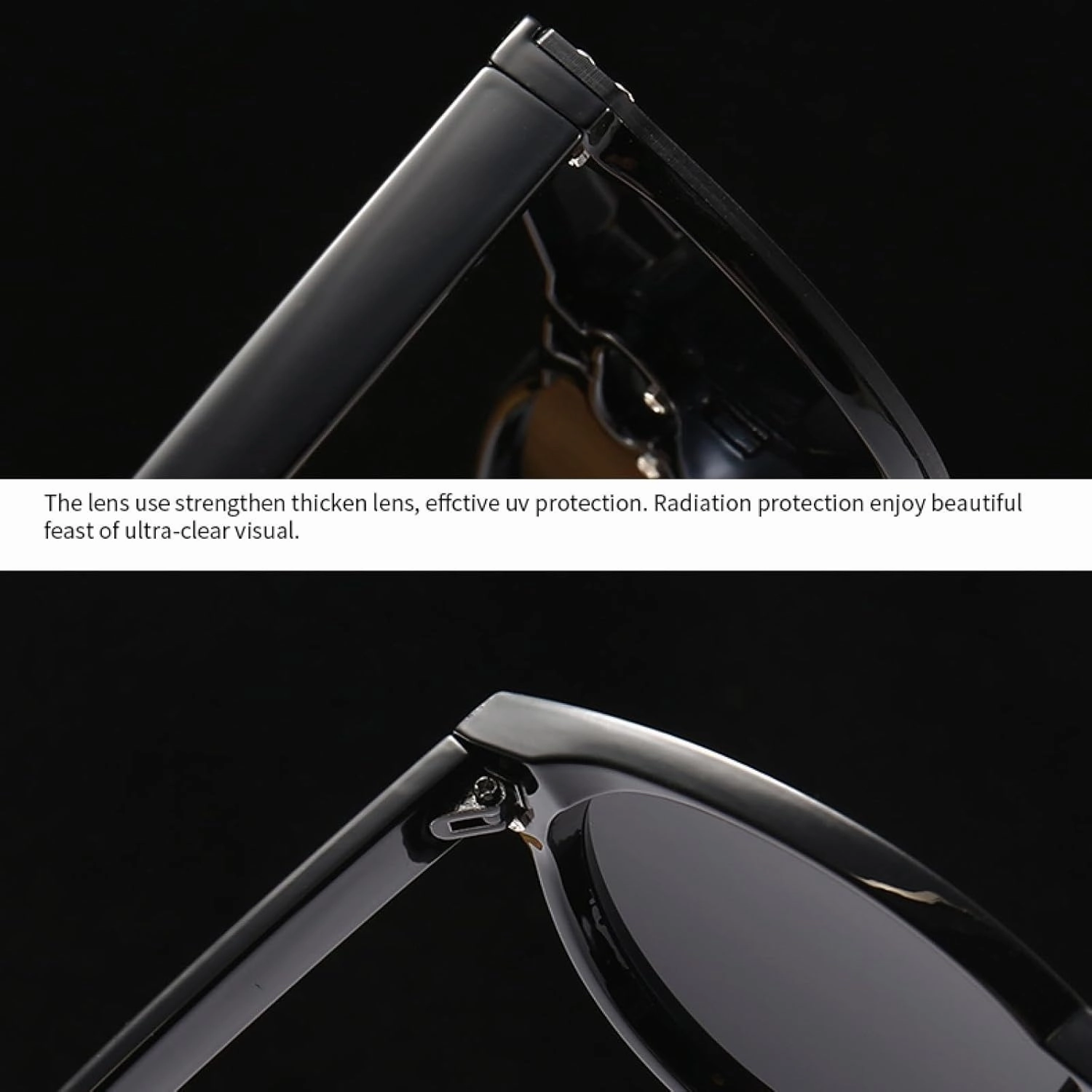Fashion Sunglasses for Men Large Frame One-piece Glasses Women's Sunglasses
