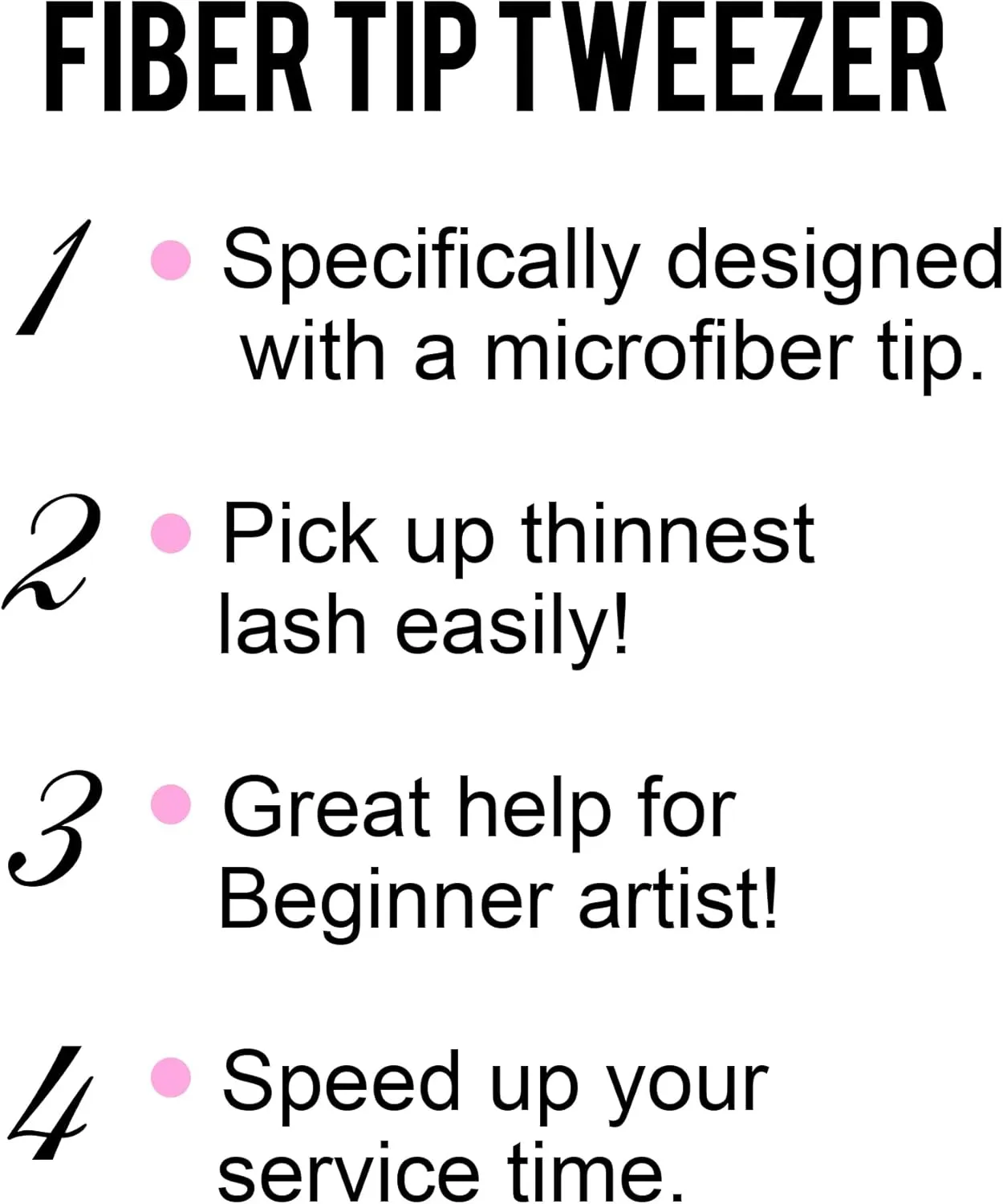 Fiber Tip Lash Tweezers For Eyelash Extension 4 Pcs Tweezers Professional Artist Tech Work Kit Tools,Best Volume Eyelash Lashes Extensions Precision Supplies Volume Boot 90 45 Degree(Omber pink)
