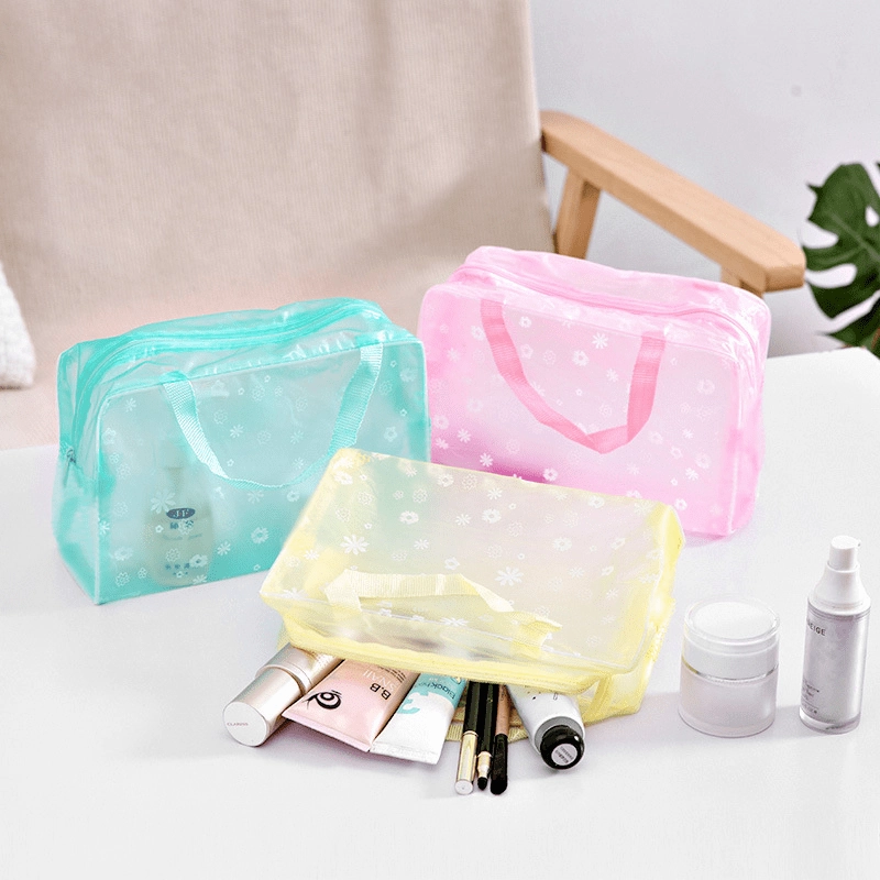 Floral Pattern Travel Toiletry