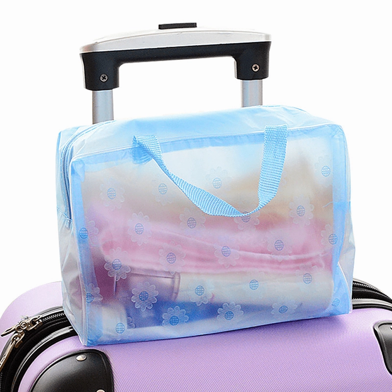 Floral Pattern Travel Toiletry