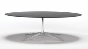 Florence Knoll 92" x 48" Oval Table Desk