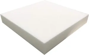 Foamma 4" x 14" x 18" High Density Upholstery Foam, Chair Cushion Square Foam for Dining Chairs, Wheelchair Seat Cushion Replacement