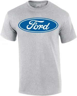Ford Oval Logo T-Shirt Official Ford Motor Company Crest Car Enthusiast Tee Classic Retro Performance