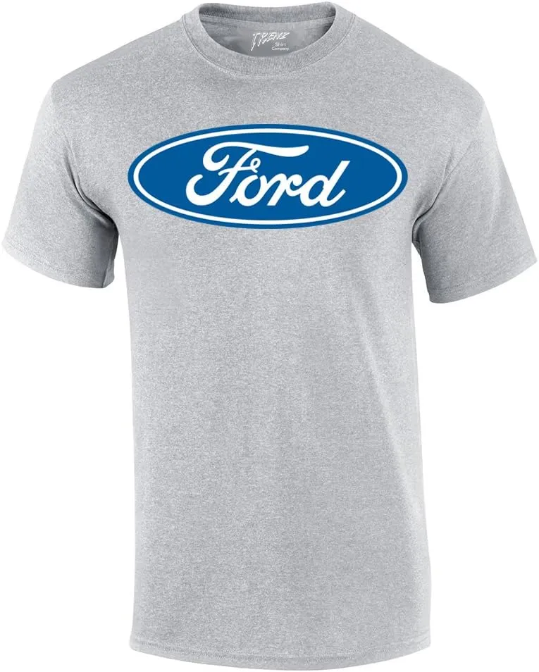 Ford Oval Logo T-Shirt Official Ford Motor Company Crest Car Enthusiast Tee Classic Retro Performance
