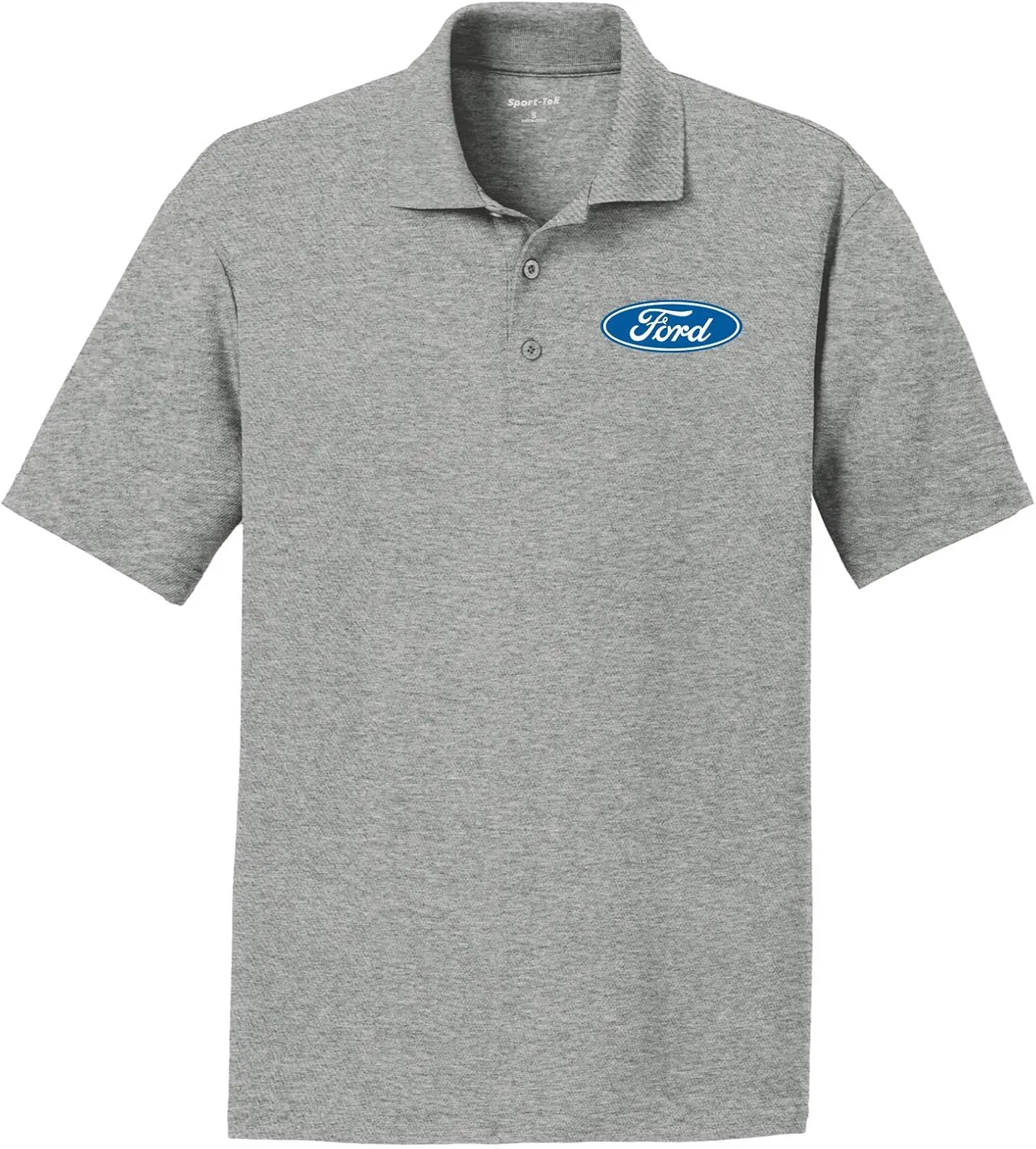 Ford Oval Textured Polo Pocket Print