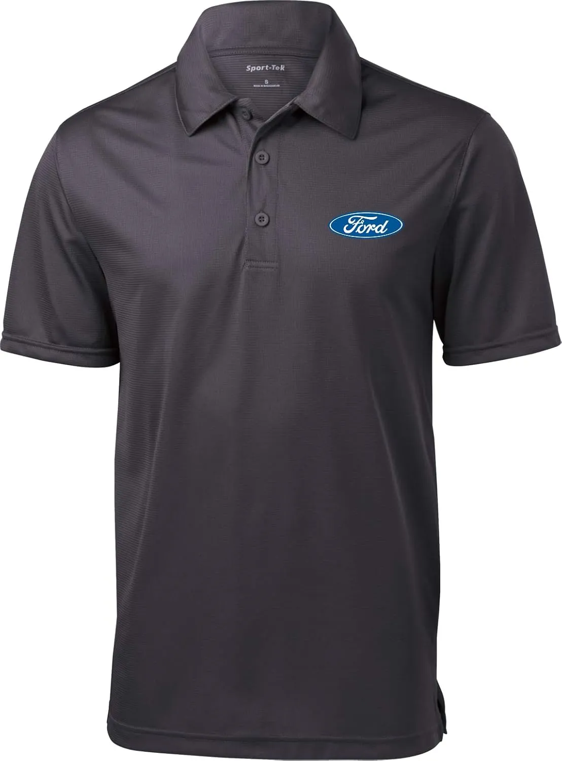 Ford Oval Textured Polo Pocket Print