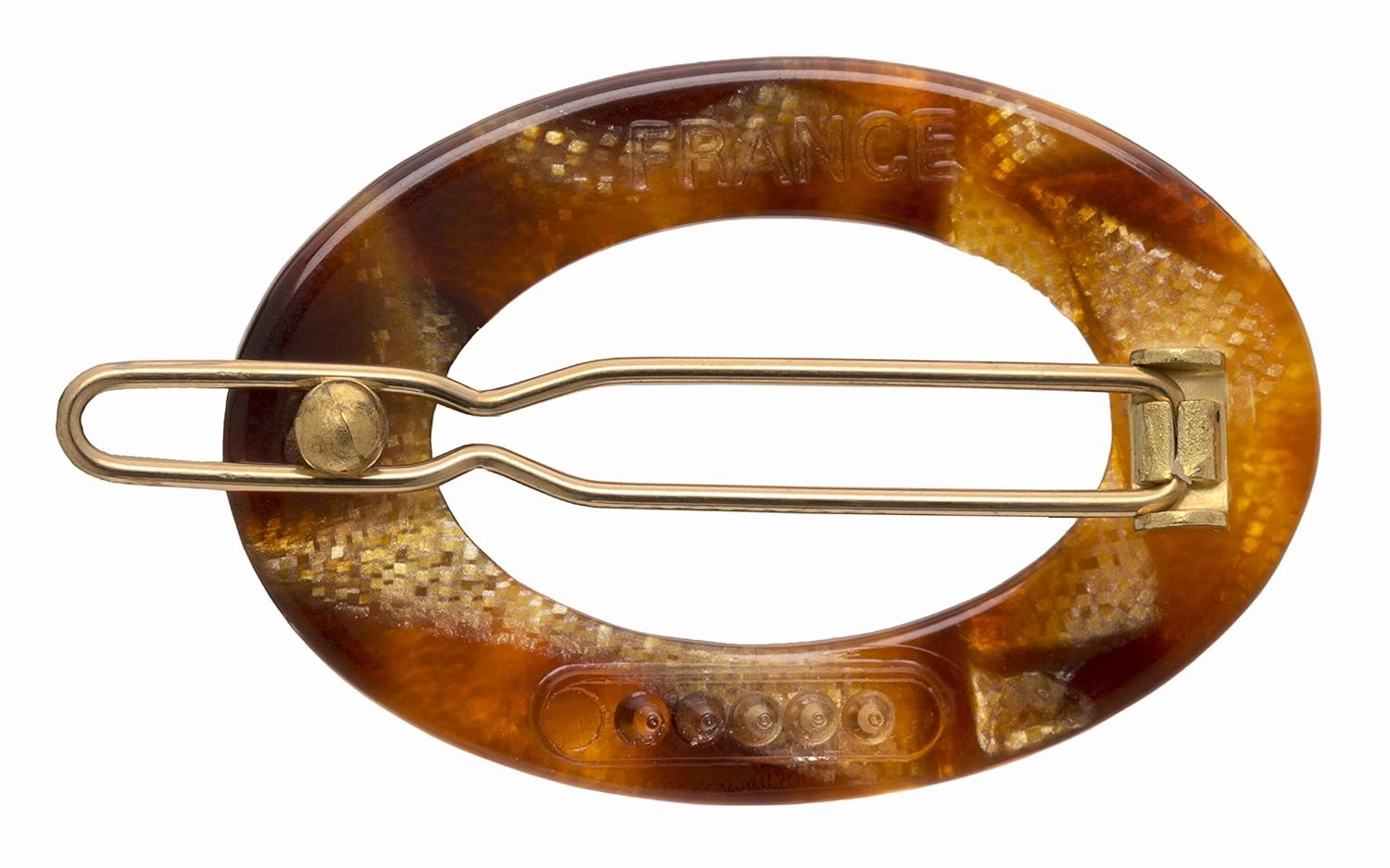 France Luxe New Cutout Oval Tige Boule Barrette - Africa