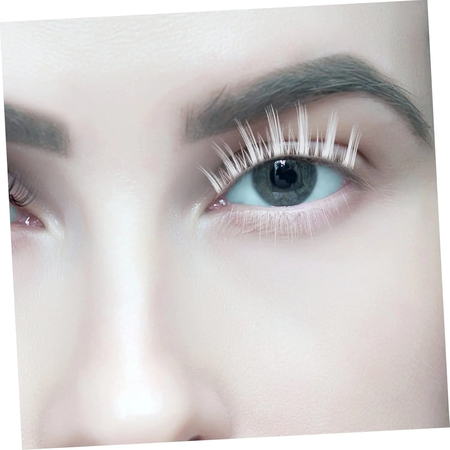 FRCOLOR 8pairs Faux Eyelashes for Women of Natural Looking False Lashes Easy to Apply for Weddings Photoshoots and Daily Use Lightweight Chemical Fiber Material Accessory