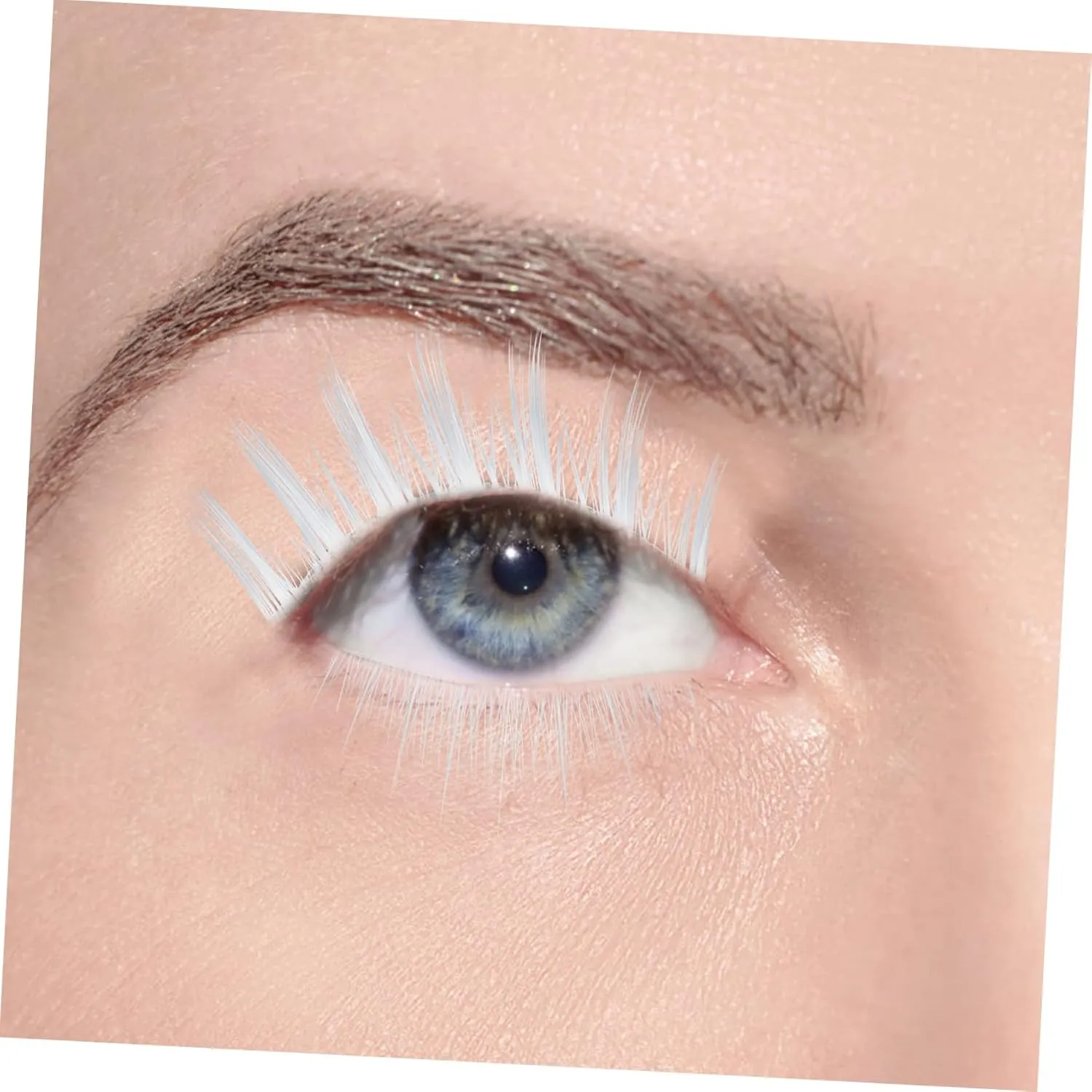 FRCOLOR 8pairs Faux Eyelashes for Women of Natural Looking False Lashes Easy to Apply for Weddings Photoshoots and Daily Use Lightweight Chemical Fiber Material Accessory